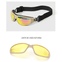 Carregar imagem no visualizador da galeria, Óculos Motociclista Tatic 4 Lentes Polarizado
