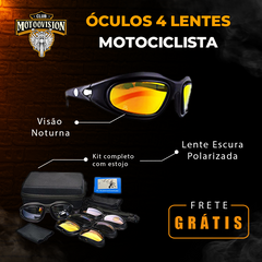 Óculos de Lentes Especiais Polarizado (DESCONTO EXCLUSIVO ATÉ HOJE AS 23:59)