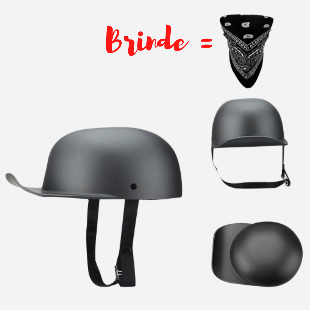 Capacete Retro Estilo Beisebol