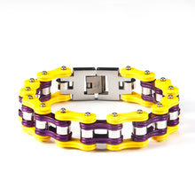 Carregar imagem no visualizador da galeria, Bracelete/Pulseira corrente motociclista
