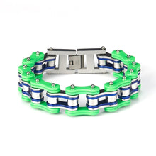 Carregar imagem no visualizador da galeria, Bracelete/Pulseira corrente motociclista
