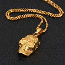 Carregar imagem no visualizador da galeria, Colar mão do esqueleto colar pingente
