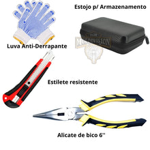 Carregar imagem no visualizador da galeria, Kit reparo master completo p/ pneus moto c/ estojo

