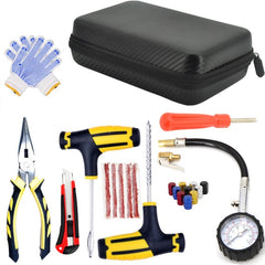 Kit reparo master completo p/ pneus moto c/ estojo