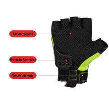 Carregar imagem no visualizador da galeria, Luva proteção meio dedo verão
