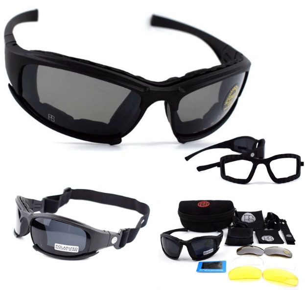 Óculos de sol Polarizado Moto Vision - Visão Noturna/Noite